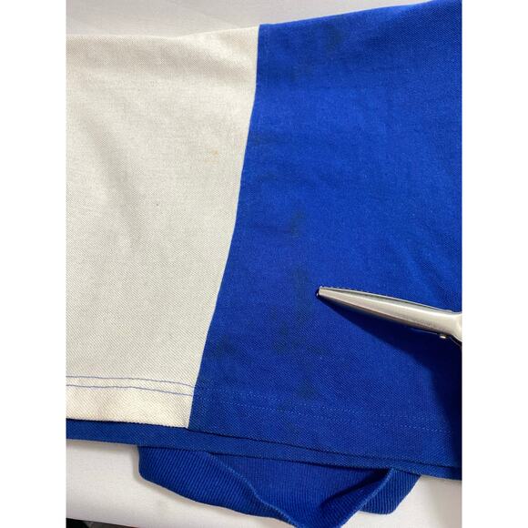 The Game Los Angeles Dodgers Polo – Blue & White Split Design Men’s Size Large - Picture 11 of 13